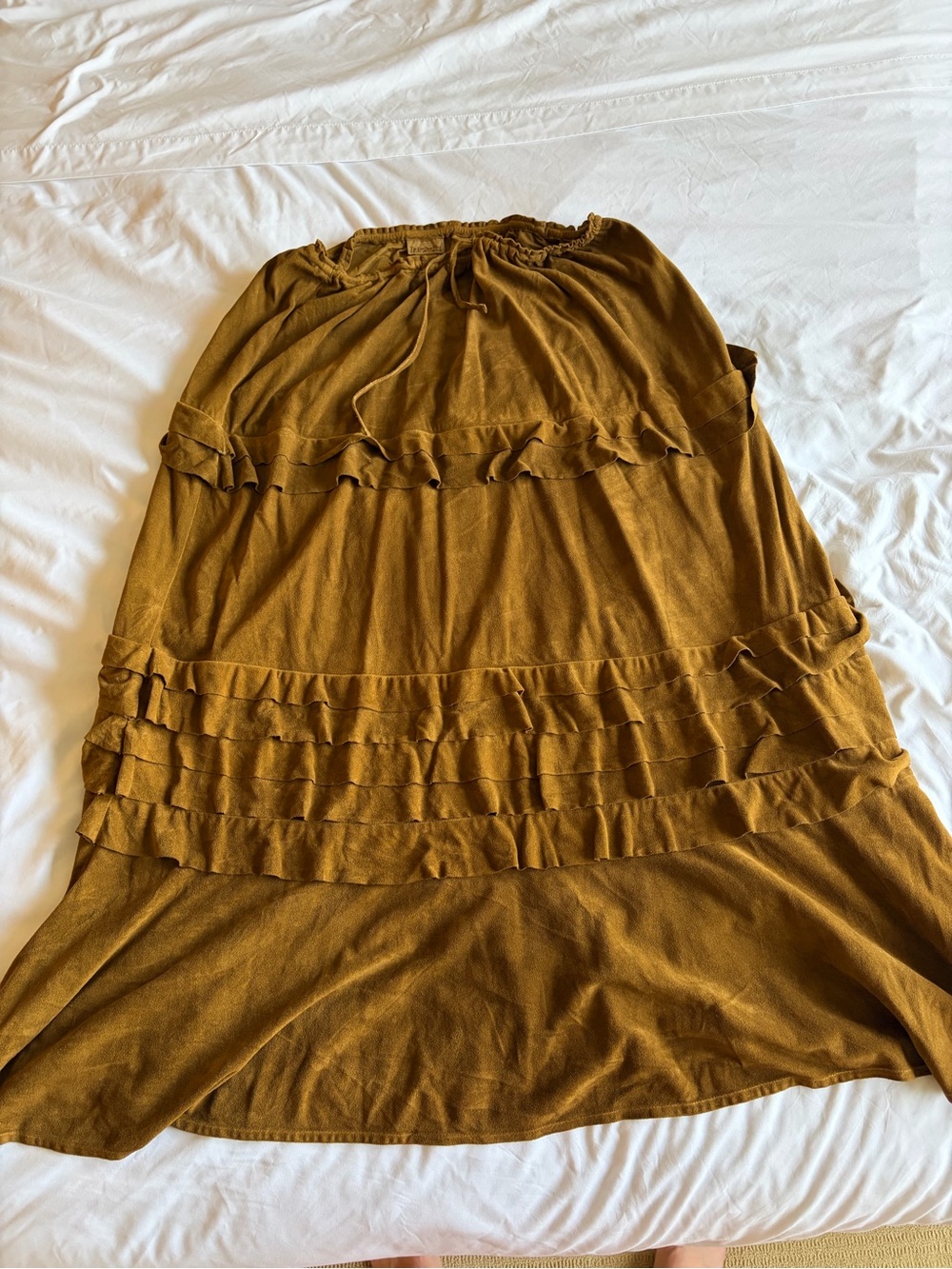 Women’s Ruffled Tier Maxi Skirt